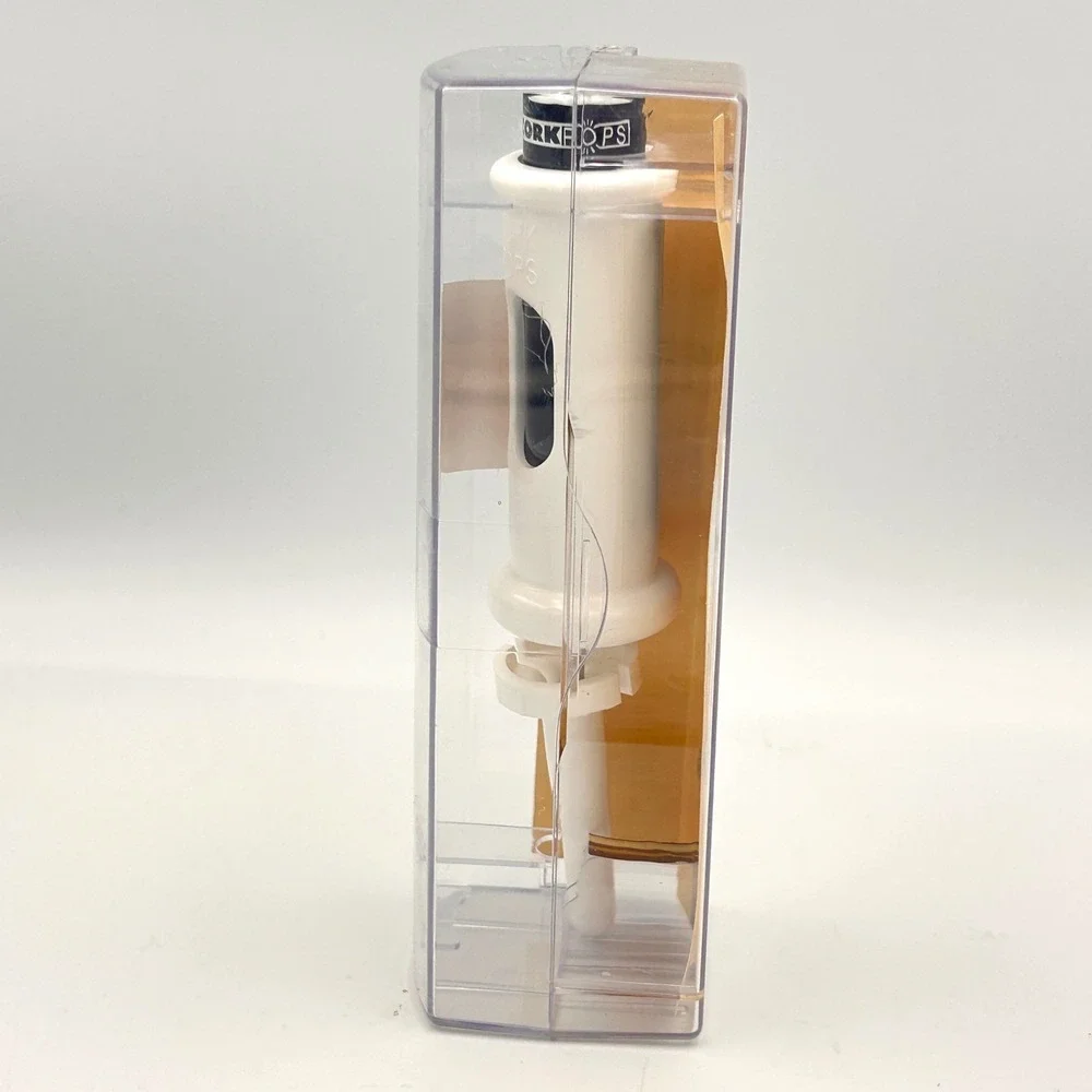 Cork Pops I Original Wine‎ Bottle Opener White Pressurized Air Cork Remover New